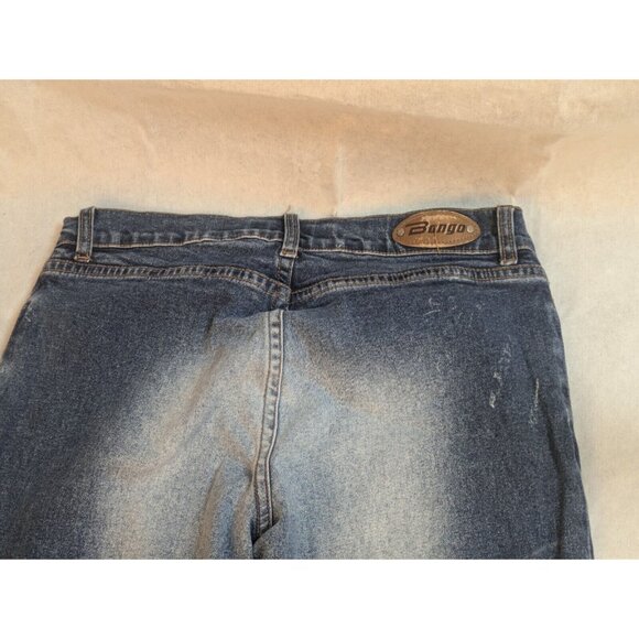 Bongo‎ Blue Distressed Bootcut Women’s Jeans Let Me B  Size 9 - Picture 12 of 15
